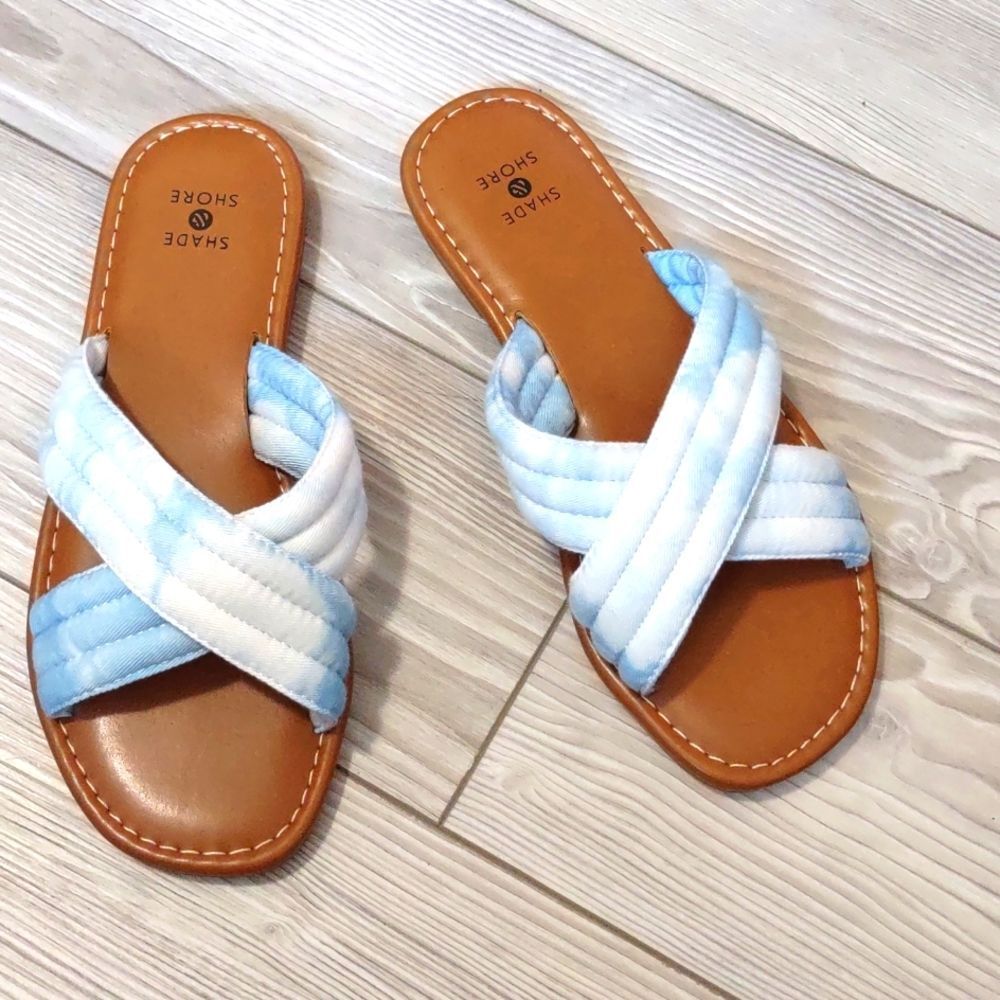 (5-0032)   Shade & Shore  Perla Sandals Size 6